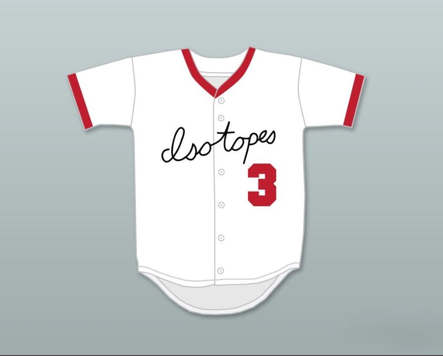 Personalizado Cualquier Nombre Número BABE RUTH IV 3 CAMISETA DE BÉISBOL CON BOTONES ISOTOPES Cosida S-6XL