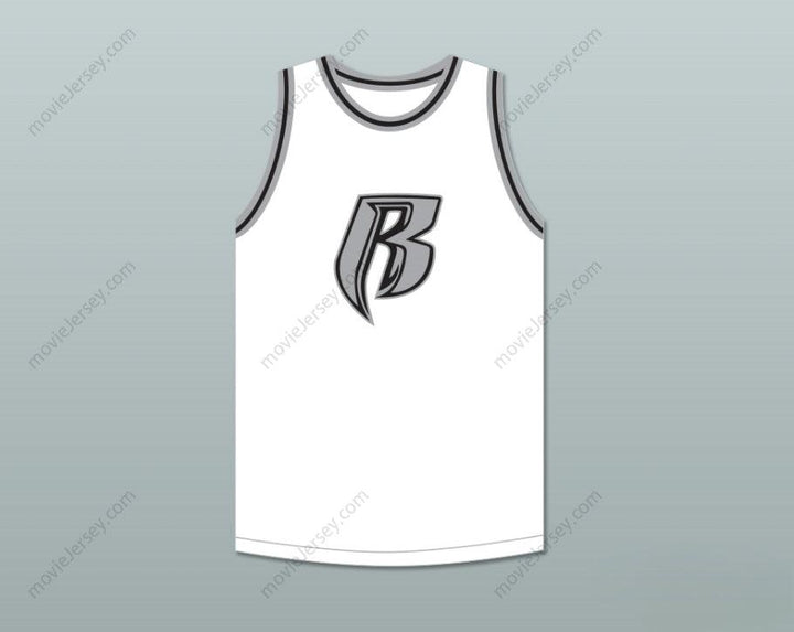 PERSONALIZA CUALQUIER Nombre Número DMX 84 ROUGH RYDERS JERSEY BALONCESTO BLANCO 1 Cosido S-6XL