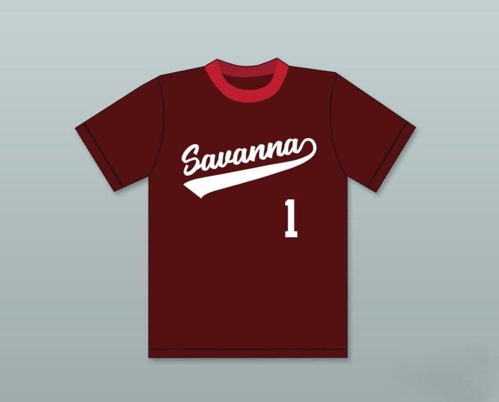 Camiseta de béisbol de REBELS GRANATE DE SECUNDARIA personalizada con el nombre y número que quieras de TREVOR HOFFMAN 1, tallas S-6XL con costuras reforzadas