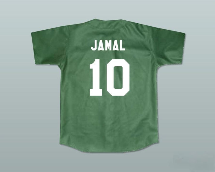 Personalizado Cualquier Nombre Número JAMAL 10 KEKAMBAS CAMISETA BÉISBOL HARDBALL VERDE OSCURO Cosido S-6XL