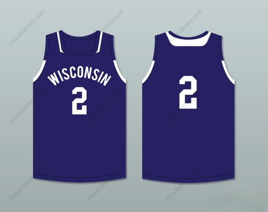 CUSTOM ANY Name Number PLAYER 2  NAVY BLUE BASKETBALL JERSEY Top Stitched S-6XL