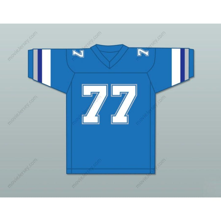 PERSONALIZA CUALQUIER Nombre Número 1983 USFL JUNIOR AH YOU 77 BOSTON BREAKERS ROAD Jersey de Fútbol Americano Cosido Tallas S-6XL
