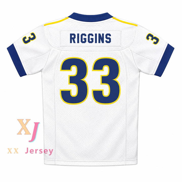 PERSONALIZADA Cualquier Nombre Número TAYLOR KITSCH TIM RIGGINS 33 DILLON PANTHERS Camiseta de Fútbol Cosida S-6XL