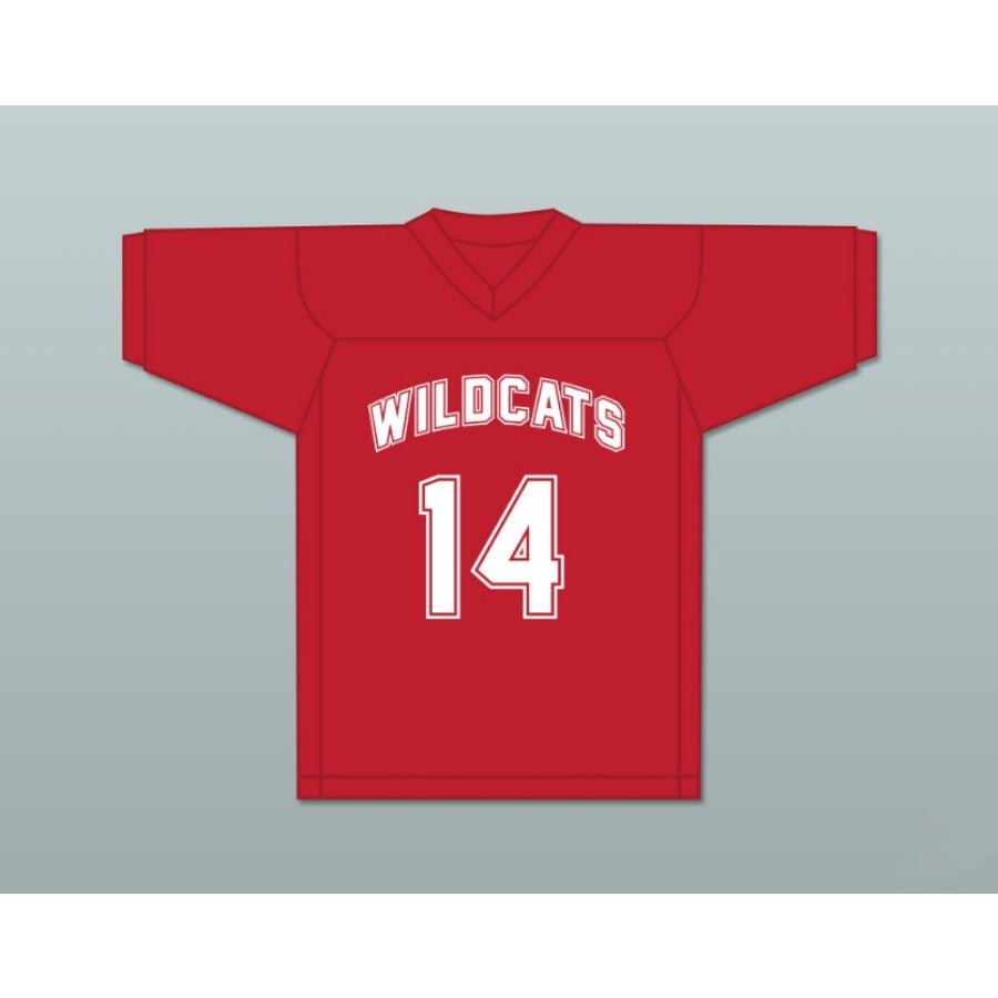 CUSTOM ANY Name Number TROY BOLTON 14 EAST HIGH SCHOOL WILDCATS Football Jersey Top Stitched S-6XL