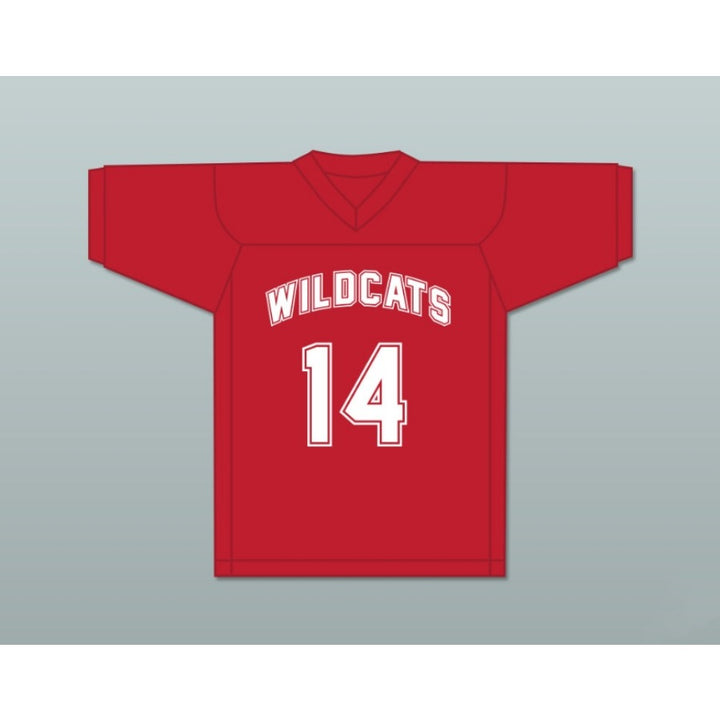 CUSTOM ANY Name Number TROY BOLTON 14 EAST HIGH SCHOOL WILDCATS Football Jersey Top Stitched S-6XL