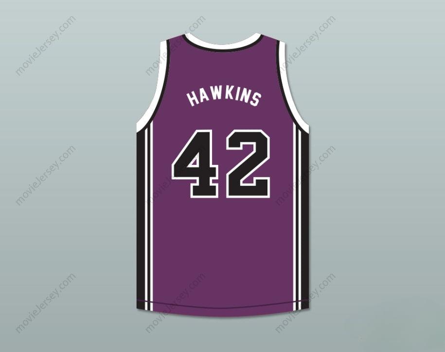 PERSONALIZA Cualquier Nombre Número CONNIE HAWKINS 42 CAMISETA BALONCESTO EL PEZ QUE SALVÓ Costura Reforzada S-6XL
