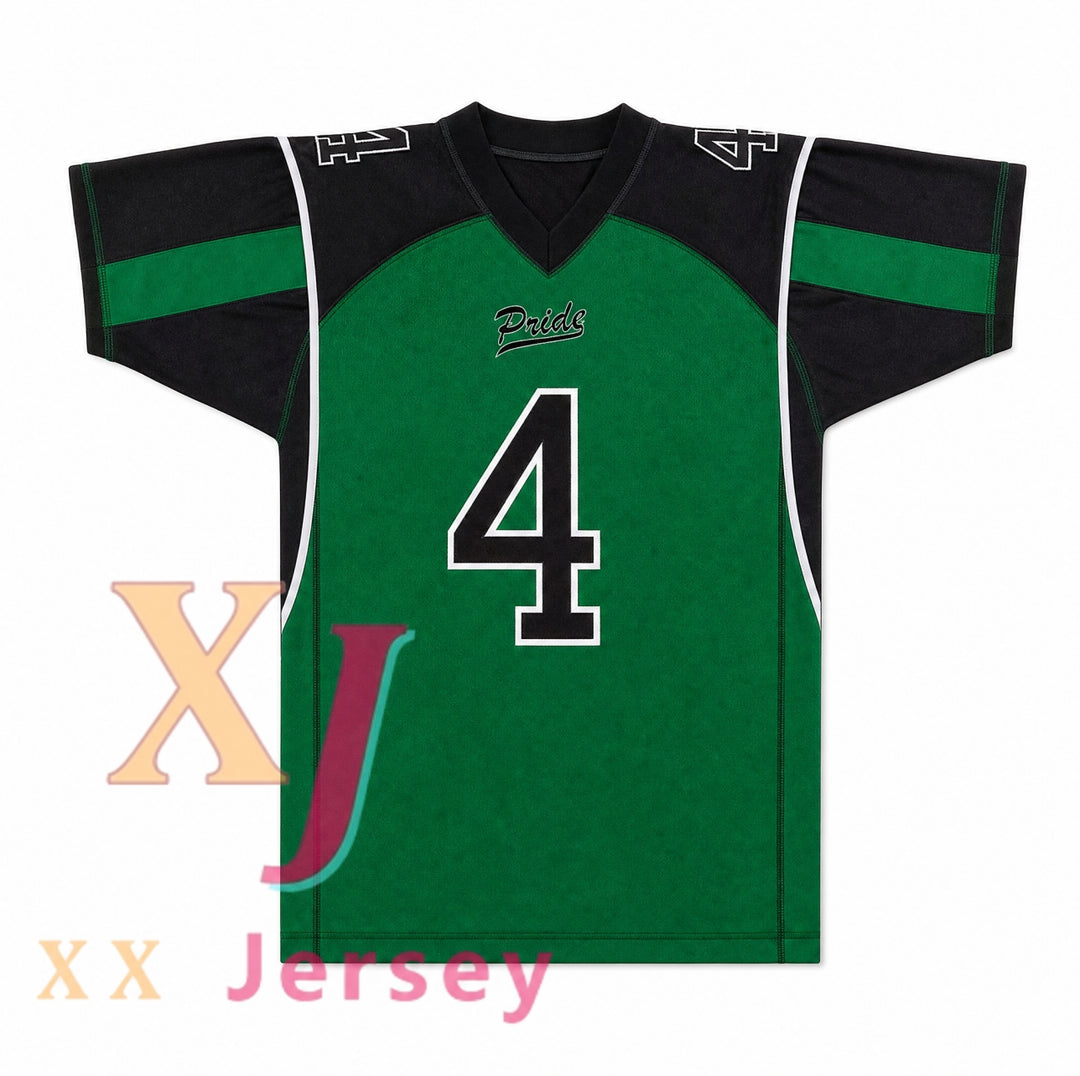 CUSTOM GREEN GCOLIN KAEPERNICK 4 JOHN H. PITMAN HIGH SCHOOL FOOTBALL JERSEY
