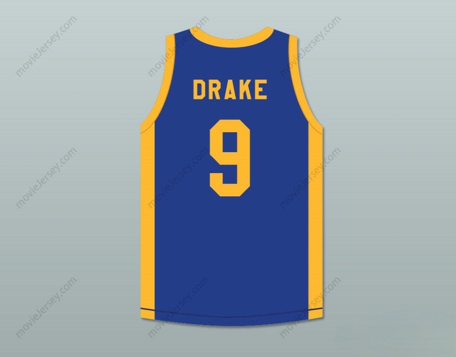 CAMISETA DE BALONCESTO PERSONALIZADA con Cualquier Nombre y Número de DRAKE 9 DEGRASSI COMMUNITY SCHOOL PANTHERS para HOMBRE, Bordado S-6XL