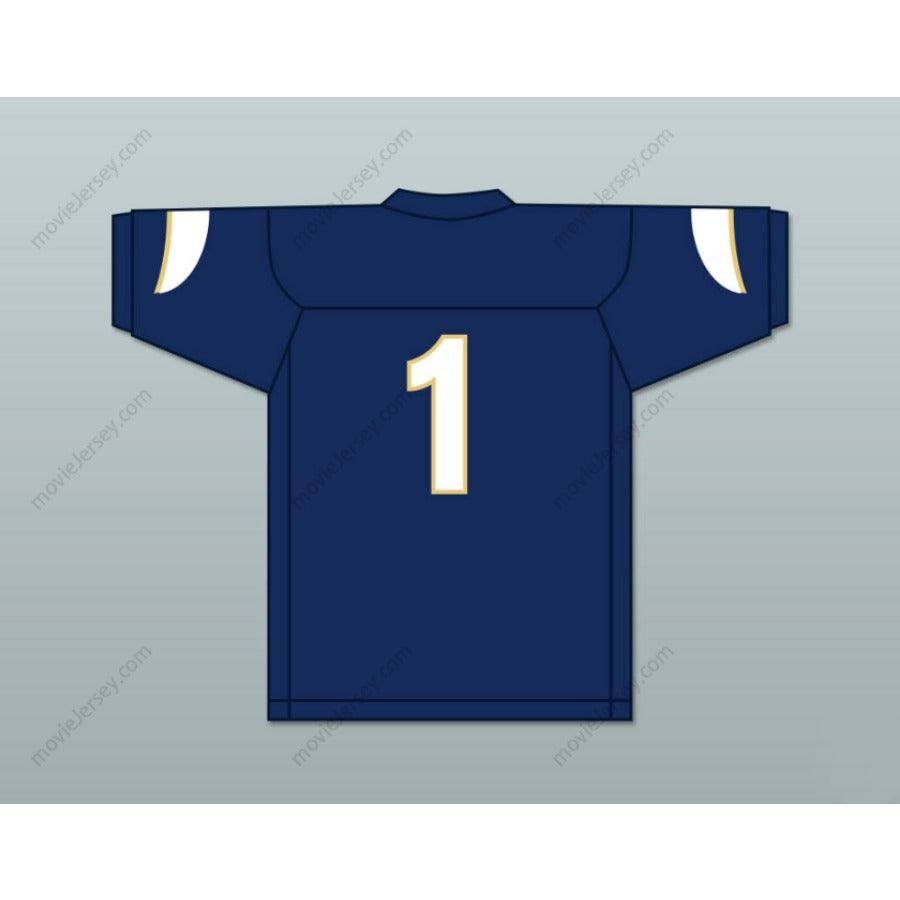 PERSONALIZA CUALQUIER Nombre Número STEFON DIGGS 1 OUR LADY OF GOOD COUNSEL HIGH SCHOOL FALCONS Camiseta de Fútbol con Costuras S-6XL