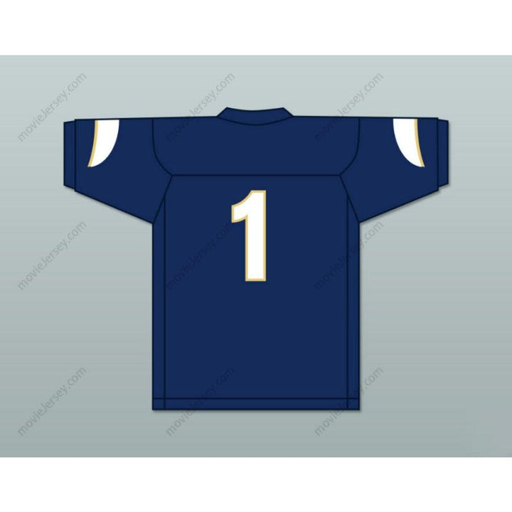PERSONALIZA CUALQUIER Nombre Número STEFON DIGGS 1 OUR LADY OF GOOD COUNSEL HIGH SCHOOL FALCONS Camiseta de Fútbol con Costuras S-6XL