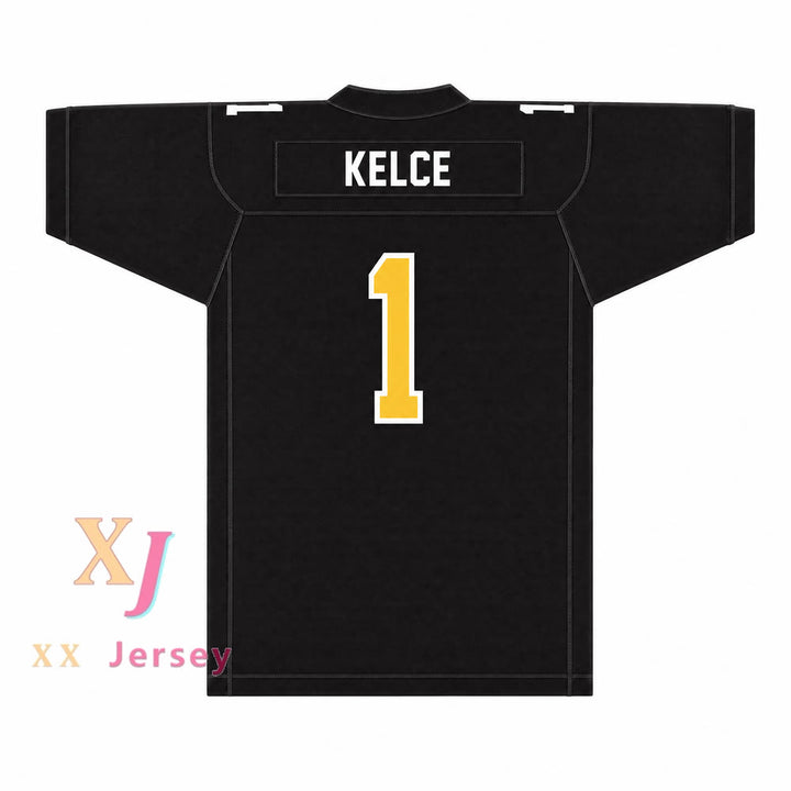 PERSONALIZA CUALQUIER Nombre Número TRAVIS KELCE 1 CAMISETA Fútbol Americano CLEVELAND HEIGHTS HIGH SCHOOL TIGERS con costuras Tallas S-6XL