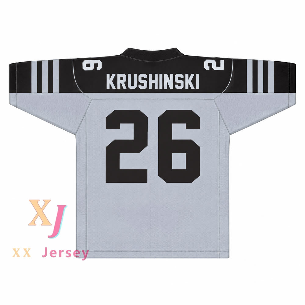 CAMISETA DE FÚTBOL BORDADA CENTRAL HIGH SCHOOL WILDCATS WOODY HARRELSON KRUSHINSKI 26 CON NOMBRE Y NÚMERO PERSONALIZABLES Tallas S-6XL