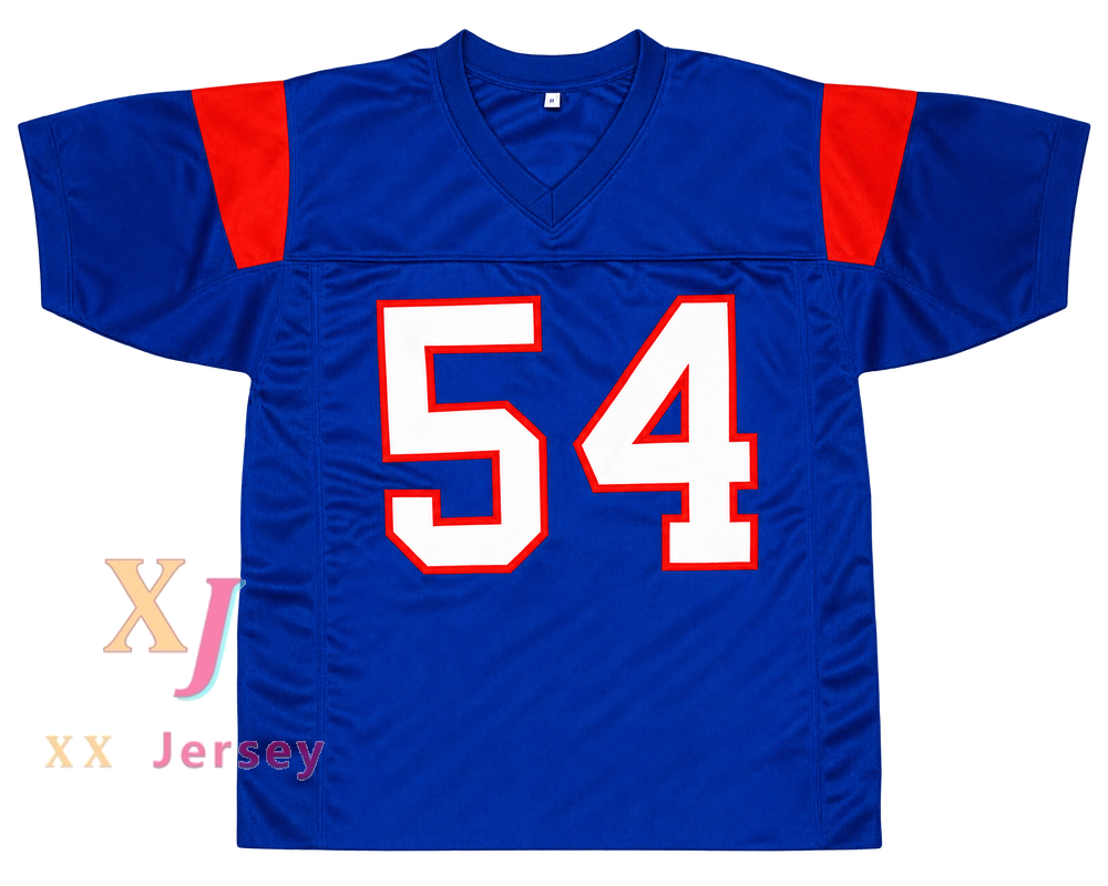 Custom Thad Castle 54 Blue Mountain State Goats Football Jersey