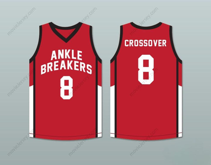 PERSONALIZA CUALQUIER Nombre Número ENTRAMADO 8 DEFENSORES IMPARABLES ROJO CAMISETA DE BALONCESTO con Costuras S-6XL
