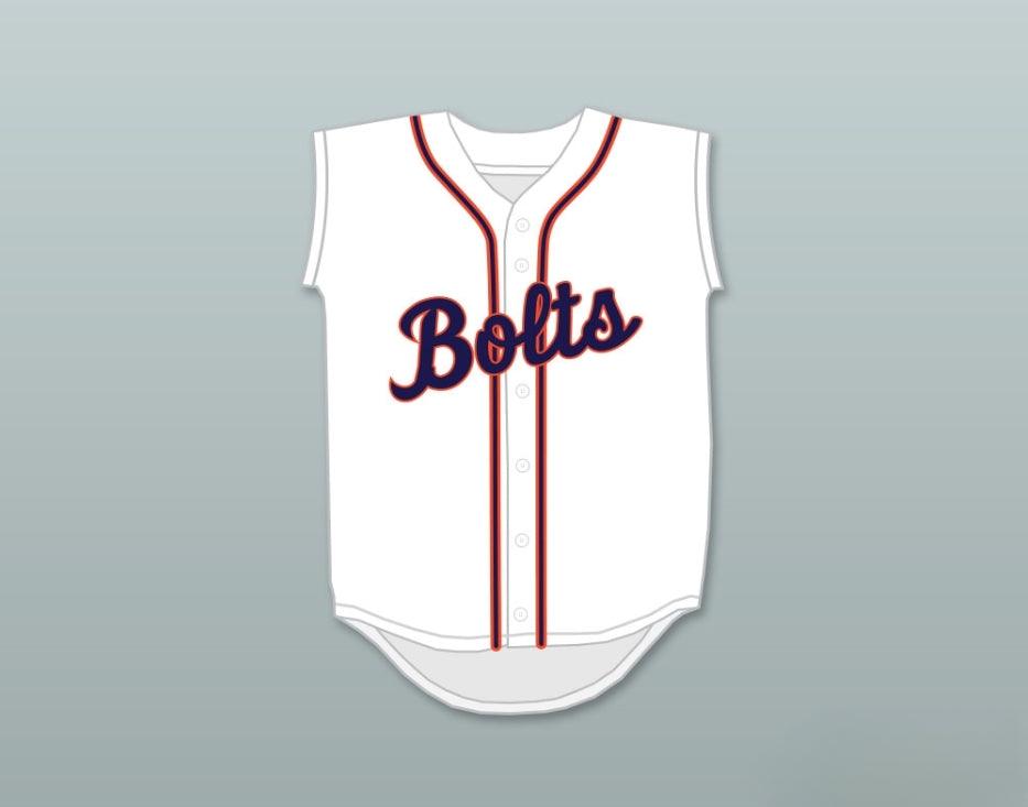 Custom Any Name Number MIKE TROUT 1  SENIOR HIGH SCHOOL THUNDERBOLTS WHITE BASEBALL JERSEY 1 Top Stitched S-6XL