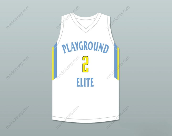CUSTOM ANY Name Number TYLER HERRO 2 PLAYGROUND ELITE  WHITE BASKETBALL JERSEY Top Stitched S-6XL