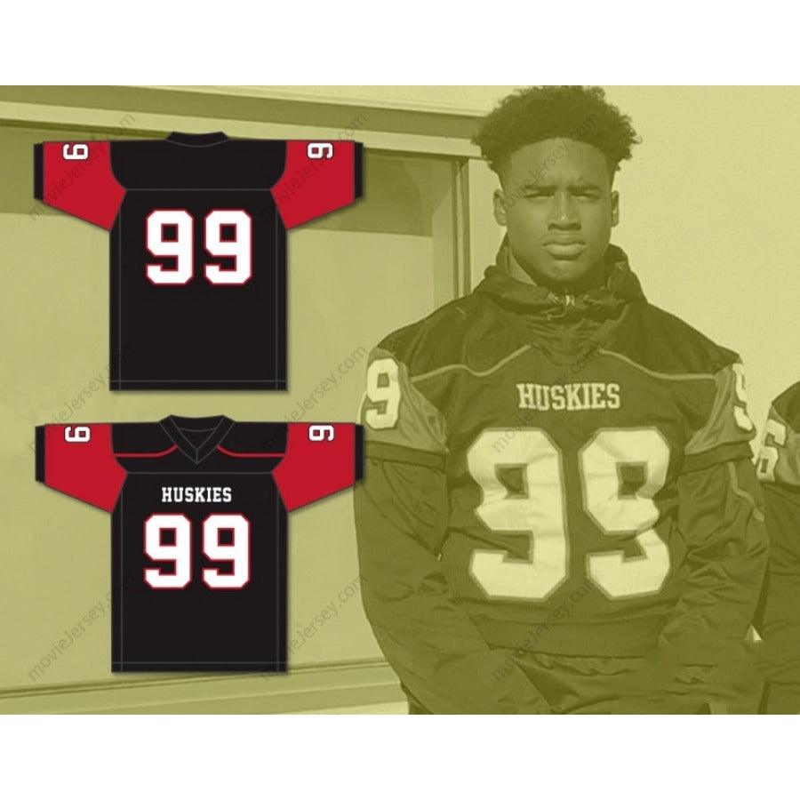 PERSONALIZA Cualquier Nombre Número DRAKE JACKSON 99 CENTENNIAL HIGH SCHOOL HUSKIES Camiseta de Fútbol Cosida Tallas S-6XL
