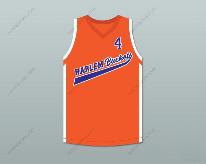 PERSONALIZA CUALQUIER Nombre Número CHRIS WEBBER PREDICADOR 4 HARLEM BUCKETS CAMISETA DE BALONCESTO TÍO DREW Superior Cosida S-6XL