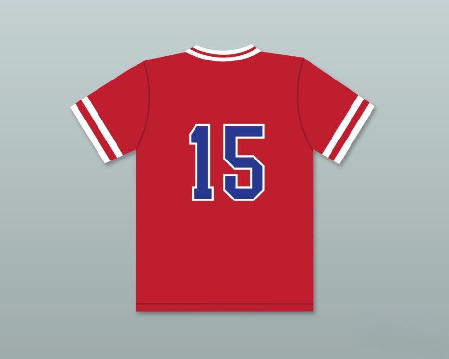 Personalizado Cualquier Nombre Número JOEY 15 GOPHERS LIITLE LEAGUE CAMISETA DE BÉISBOL ROJA LITTLE BIG LEAGUE Costura Superior S-6XL