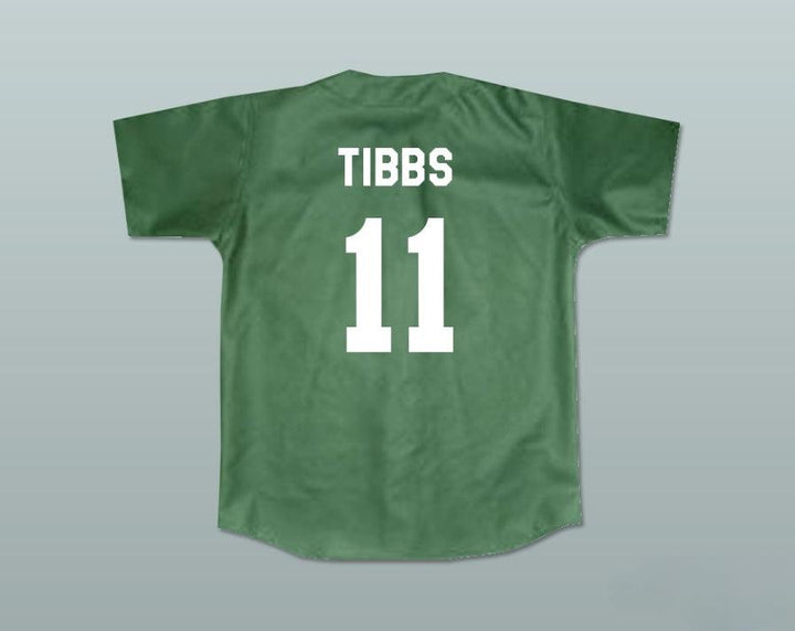 Camiseta de béisbol HARDBALL verde oscuro personalizada con el nombre y número que quieras, JEFFERSON ALBERT TIBBS 11 KEKAMBAS, costura superior, tallas S-6XL
