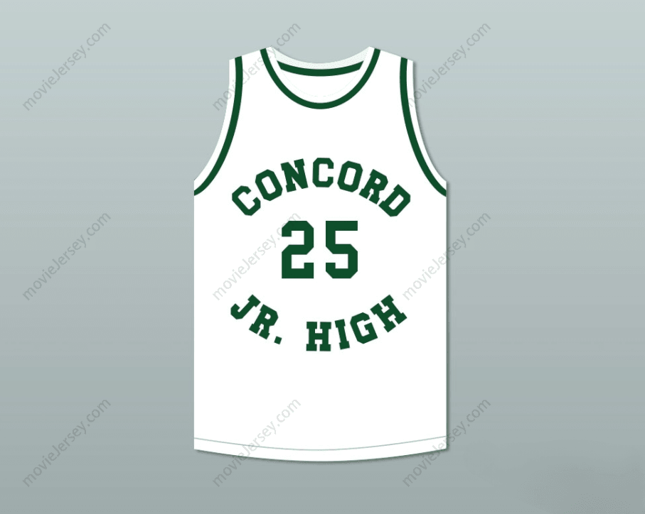 CUSTOM ANY Name Number SHAWN KEMP 25 CONCORD JUNIOR HIGH SCHOOL BASKETBALL JERSEY Top Stitched S-6XL