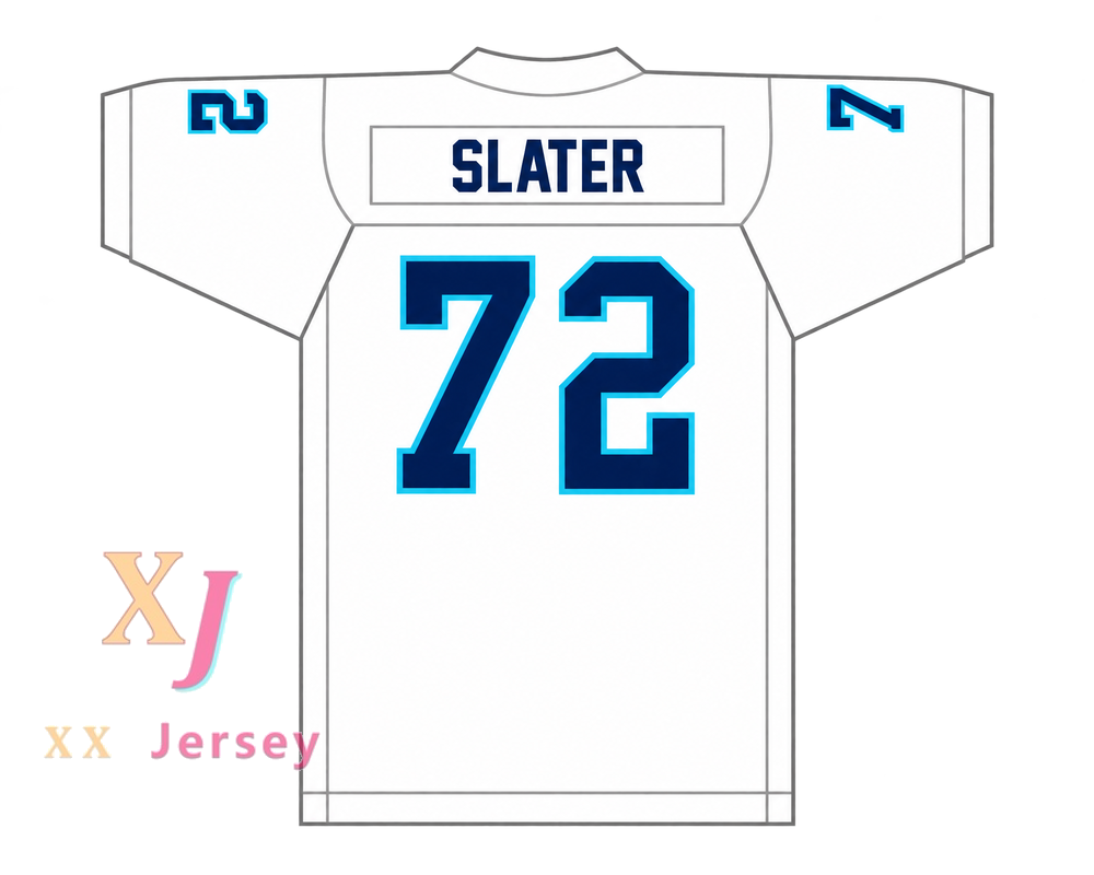 Custom Rashawn Slater 72 Clements High School Rangers Football Jersey