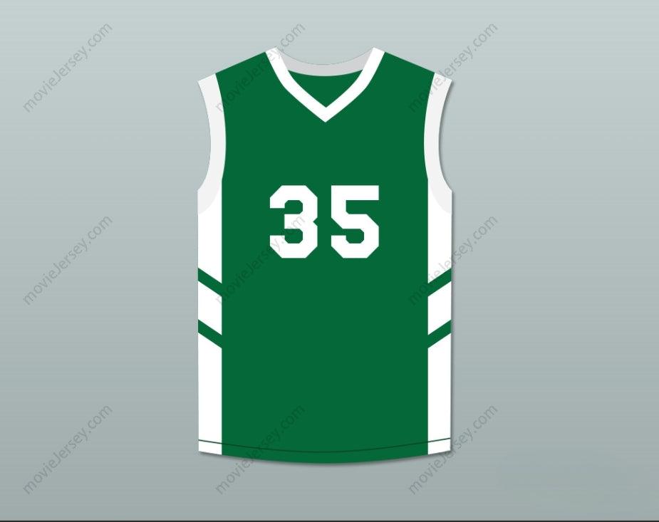 CUSTOM ANY Name Number JERRY 'ASSASSIN' DUPREE 35 GREEN BASKETBALL JERSEY DENNIS RODMAN'S BIG BANG IN PYONGYANG Top Stitched S-6XL