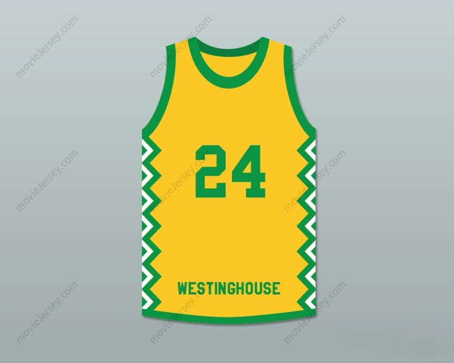 CUSTOM ANY Name Number MARK AGUIRRE 24 GEORGE WESTINGHOUSE  PREP BASKETBALL JERSEY Top Stitched S-6XL