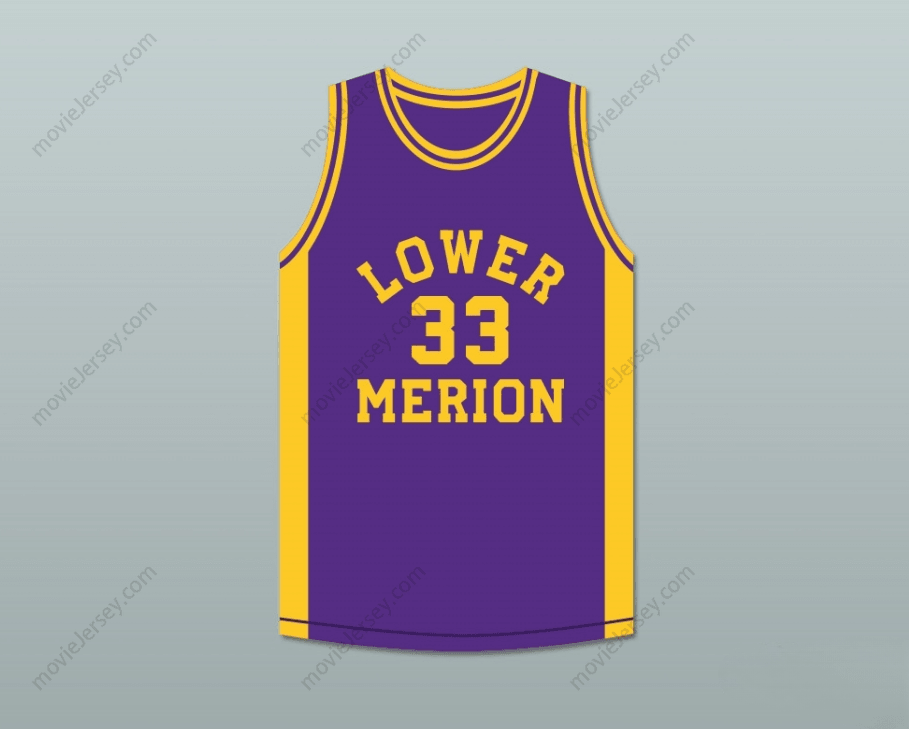 PERSONALIZA Cualquier Nombre Número BRYANT 33 CAMISETA DE BALONCESTO MORADA DE LOS ACES DE LOWER MERION HIGH SCHOOL Talla 4 Bordada S-6XL
