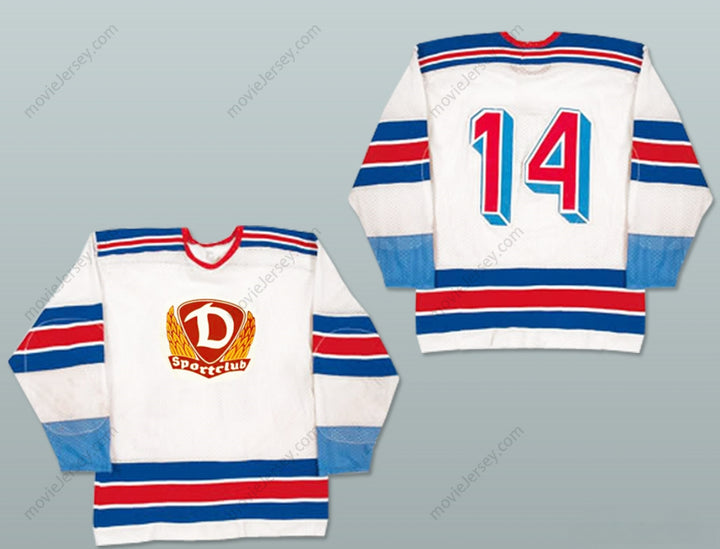 Custom Any Name Number Sports Club Dynamo Berlin Hockey Jersey Top Stitched S-6XL