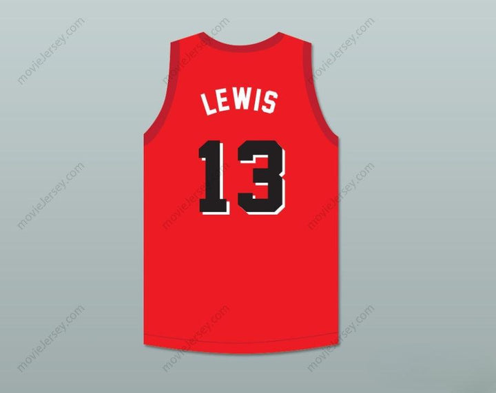 PERSONALIZA Cualquier Nombre Número DAWNN LEWIS 13 CAMISETA DE BALONCESTO DE ALBAÑILES SEGUNDO ANUAL ROCK N' JOCK B-BALL JAM 1992 Cosido Superior S-6XL