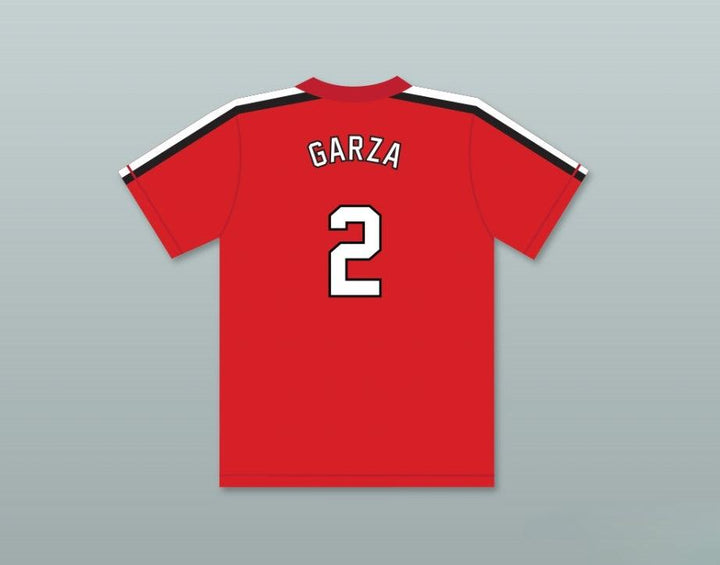 Personalizado Cualquier Nombre Número JOE GARZA 2 CAMISETA DE BÉISBOL ROJA THE BATTERED BASTARDS OF BASEBALL Doble Costura S-6XL