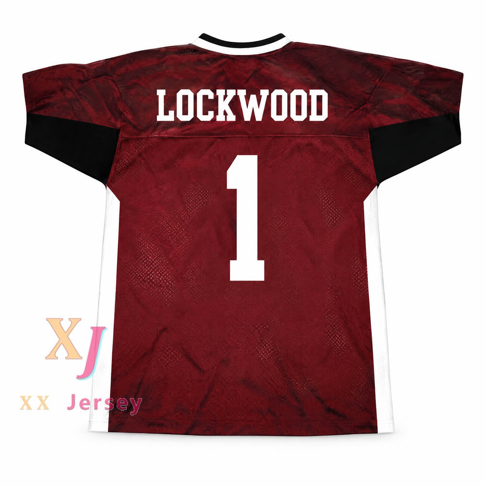 Custom Tyler Lockwood 1 Mystic Falls Timberwolves Football Jersey