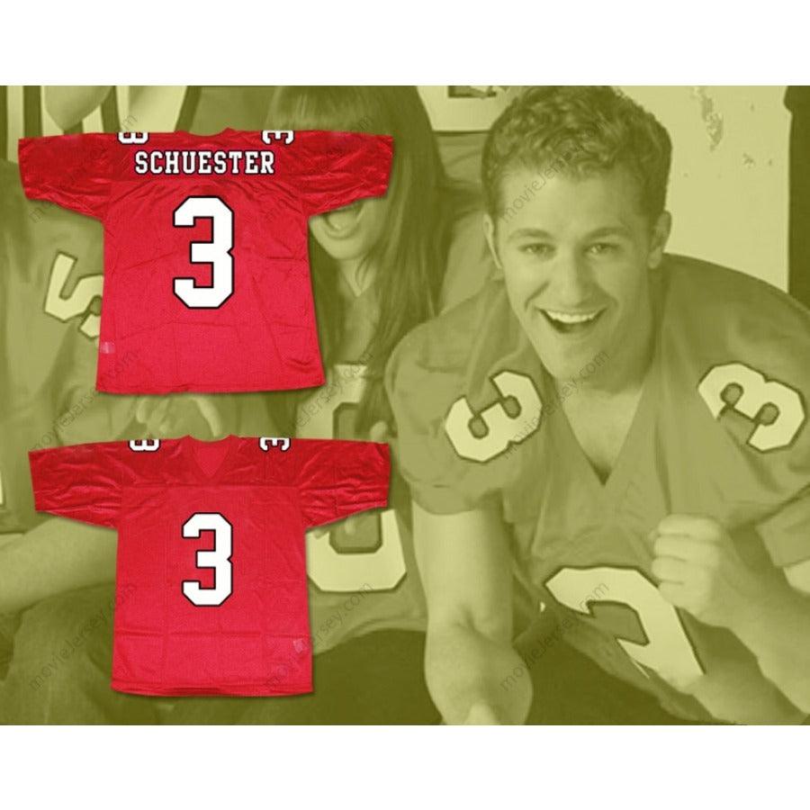 PERSONALIZA Cualquier Nombre Número WILL SCHUESTER 3 WILLIAM MCKINLEY HIGH SCHOOL Camiseta de fútbol Cosida Tallas S-6XL