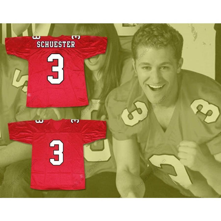 PERSONALIZA Cualquier Nombre Número WILL SCHUESTER 3 WILLIAM MCKINLEY HIGH SCHOOL Camiseta de fútbol Cosida Tallas S-6XL