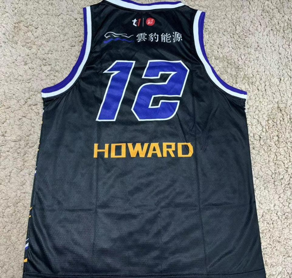 Dwight Howard #12 Baloncesto Taiwan Taoyuan Jersey Bordado S-2XL
