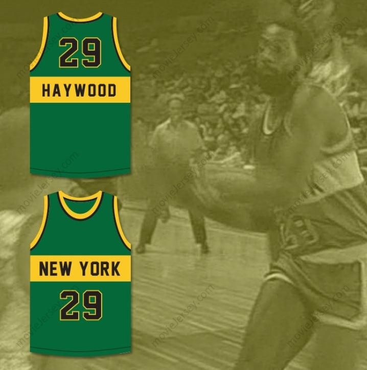 PERSONALIZA CUALQUIER Nombre Número SPENCER HAYWOOD 29 CAMISETA DE BALONCESTO DE NUEVA YORK EL PEZ QUE SALVÓ Costuras Reforzadas S-6XL