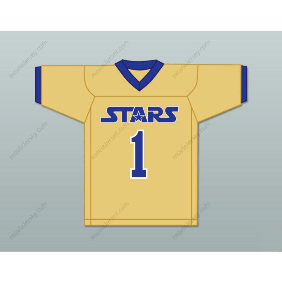 PERSONALIZADA Cualquier Nombre Número LARRY FITZGERALD 1 ACADEMY OF HOLY ANGELS STARS Camiseta de Fútbol Bordada Tallas S-6XL