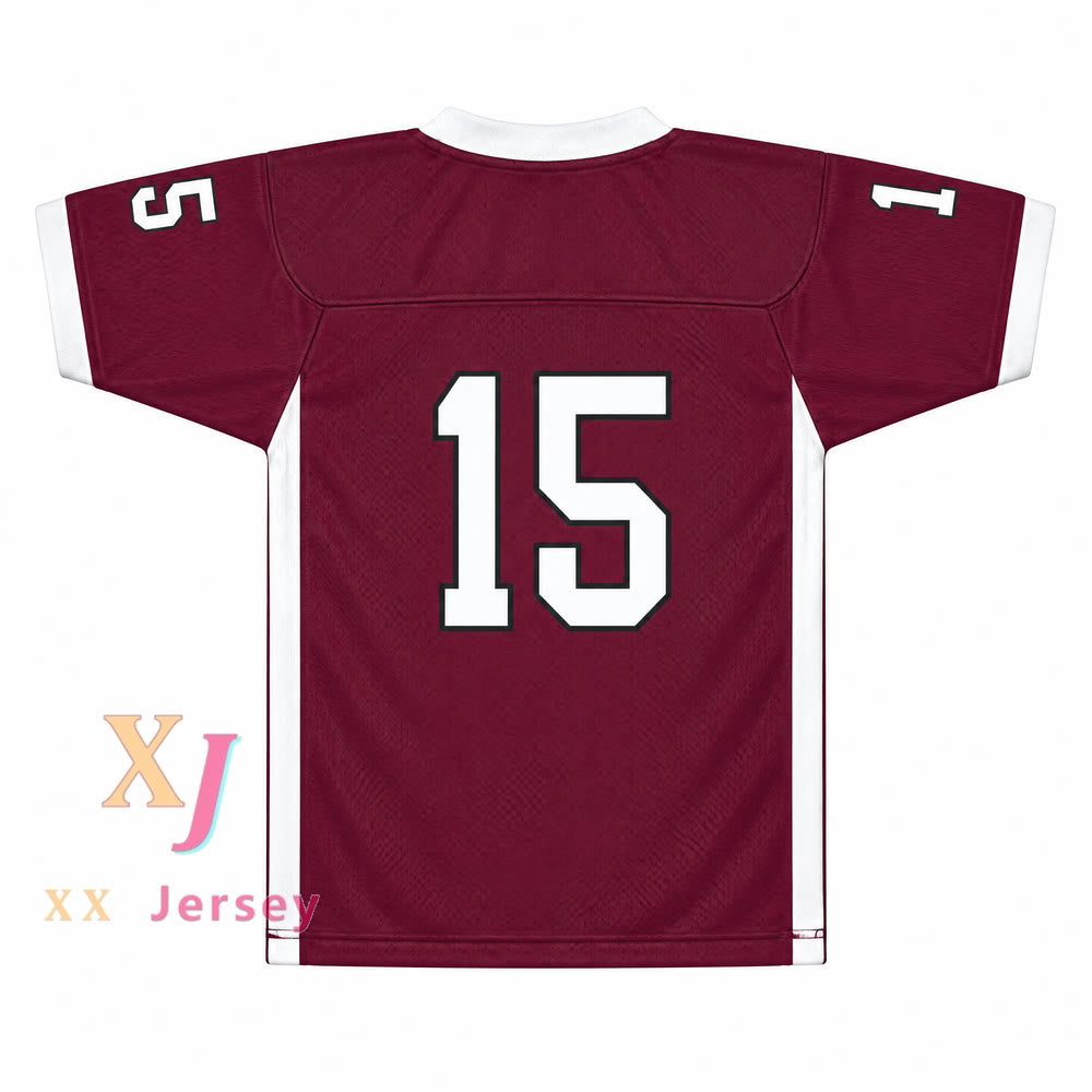 PERSONALIZA Cualquier Nombre Número BLANCO JUGADOR 15 BRISTOL CENTRAL RAMS MARRÓN Camiseta de Fútbol Cosida Tallas S-6XL