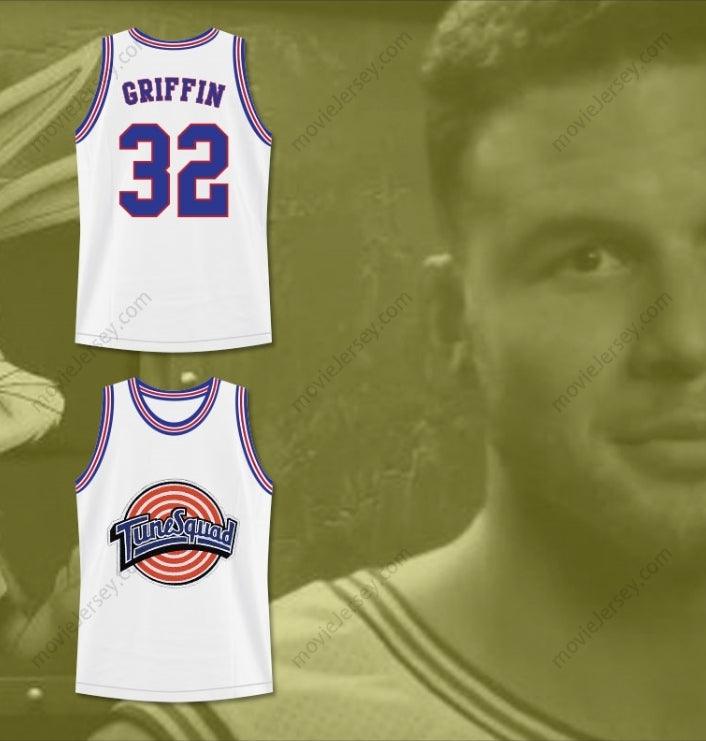 PERSONALIZA Cualquier Nombre Número BLAKE GRIFFIN 32 SPACE JAM TUNE SQUAD CAMISETA BALONCESTO PUBLICITARIA Superior Cosido S-6XL