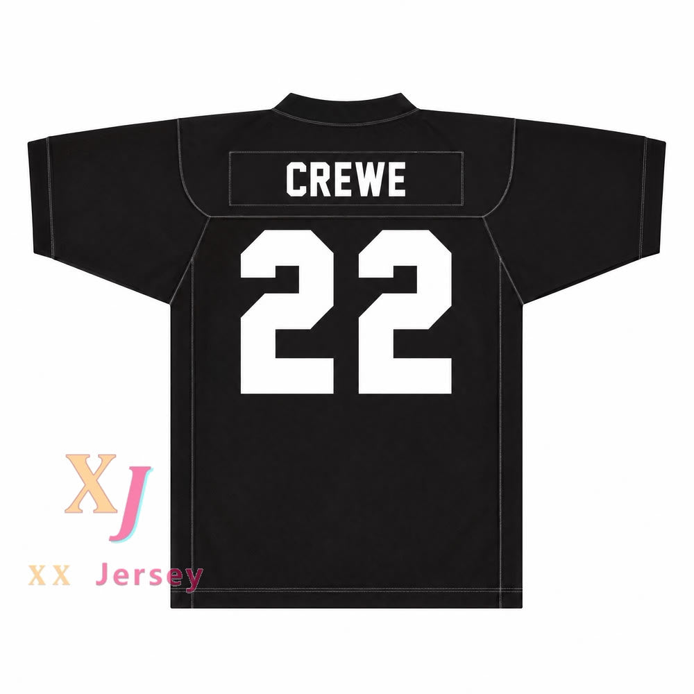 PERSONALIZA Cualquier Nombre Número BURT REYNOLDS 22 PAUL CREWE MEAN MACHINE CONVICTS Camiseta de Fútbol Cosida S-6XL
