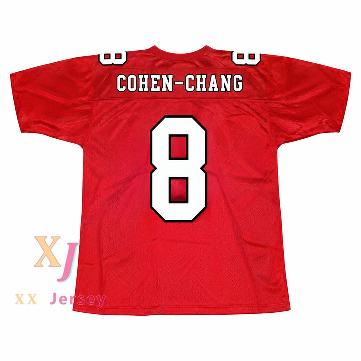 PERSONALIZA Cualquier Nombre Número TINA COHEN-CHANG 8 WILLIAM MCKINLEY HIGH SCHOOL Camiseta de Fútbol Cosida S-6XL