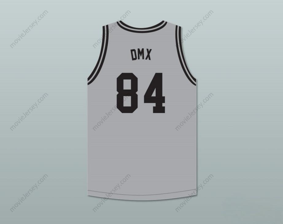 CAMISETA DE BALONCESTO DMX 84 ROUGH RYDERS GRIS PERSONALIZADA CON CUALQUIER Nombre Número 3 Costuras Reforzadas Tallas S-6XL