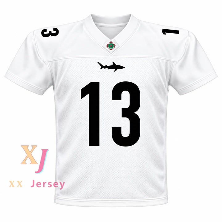 Custom Willie Beamen 13 Miami Sharks Any Given Sunday Football Jersey