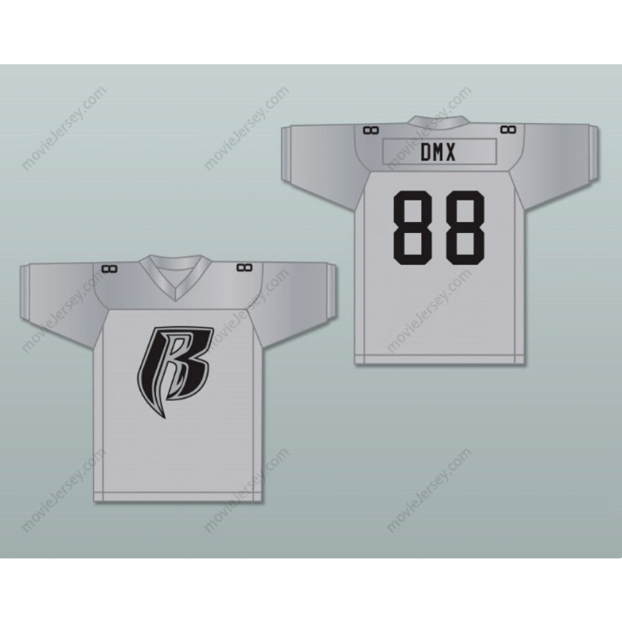 CUSTOM ANY Name Number DMX ROUGH RYDERS 88 FOOTBALL JERSEY Top Stitched S-6XL