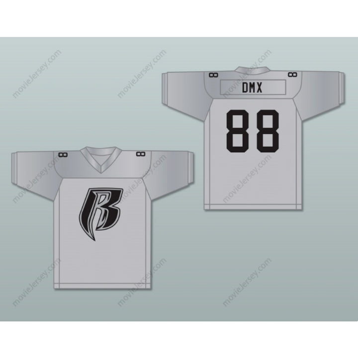 CUSTOM ANY Name Number DMX ROUGH RYDERS 88 FOOTBALL JERSEY Top Stitched S-6XL