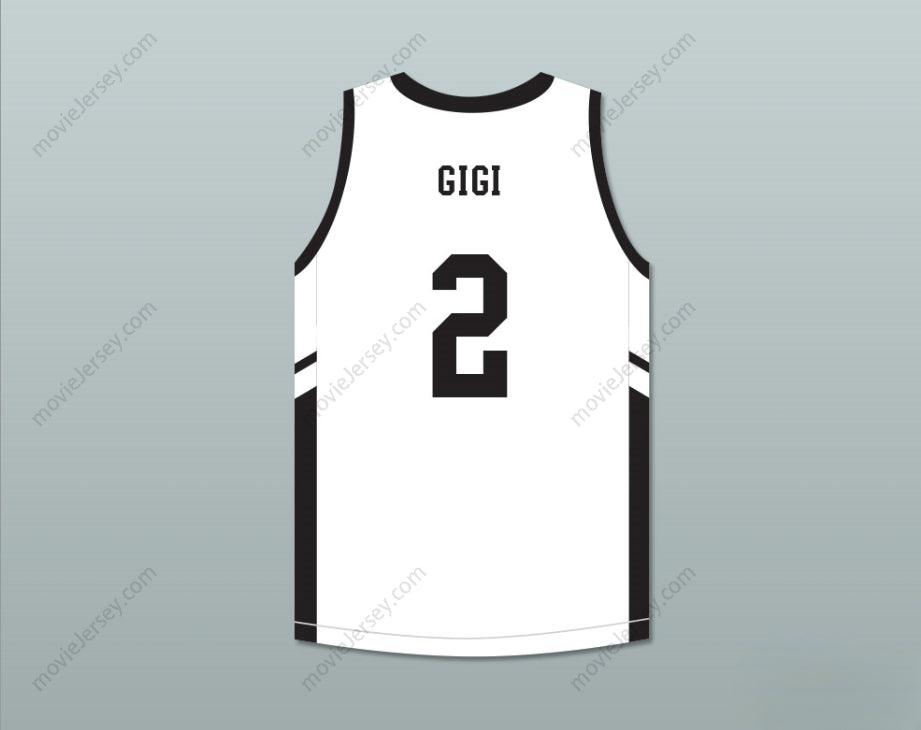 CUSTOM ANY Name Number GIGI 2 MAMBA BALLERS WHITE BASKETBALL JERSEY VERSION 2 Top Stitched S-6XL