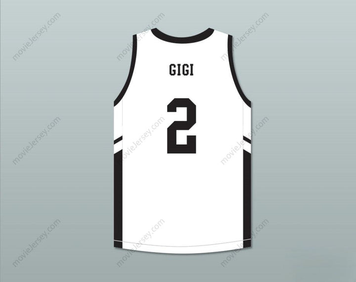 CUSTOM ANY Name Number GIGI 2 MAMBA BALLERS WHITE BASKETBALL JERSEY VERSION 2 Top Stitched S-6XL