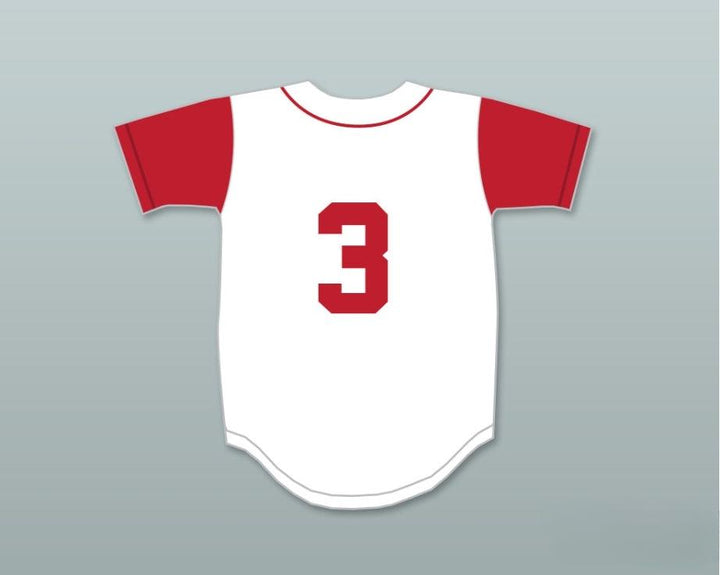 Camiseta de béisbol blanca con nombre y número personalizado BLAKE TREINEN 3 HIGH SCHOOL INDIANS 1, cosido superior S-6XL