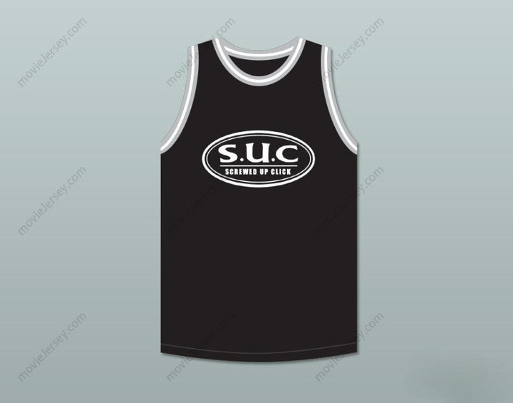 PERSONALIZA Cualquier Nombre Número GEORGE FLOYD BIG FLOYD 46 SUC SCREWED UP CLICK CAMISETA BALONCESTO Cosida S-6XL